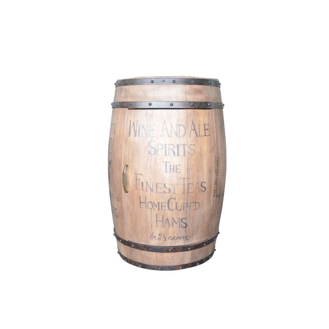 Vintage Oak Wine Barrel image 0